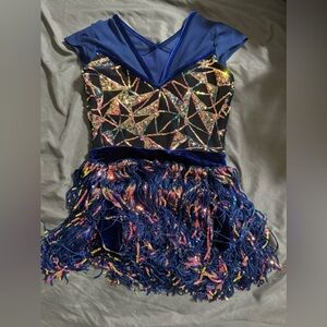 Weissman X-Small adult blue costume